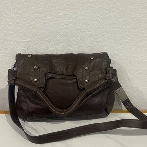 Foley + Corinna Dark Brown Shoulder‎ Bag